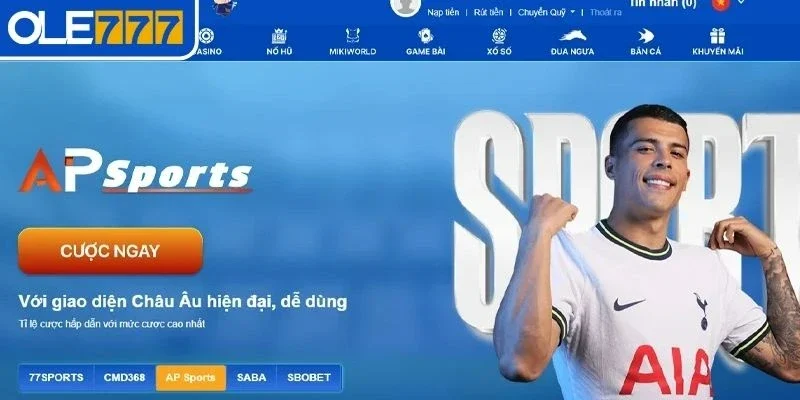 Giới thiệu chung về sảnh thể thao OLE777